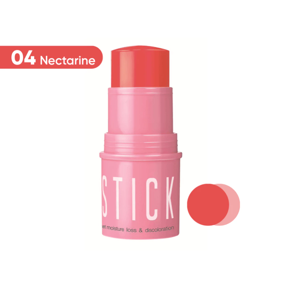 Má hồng Silkygirl dạng thỏi 01/04 màu hồng đào/cam đào 4g