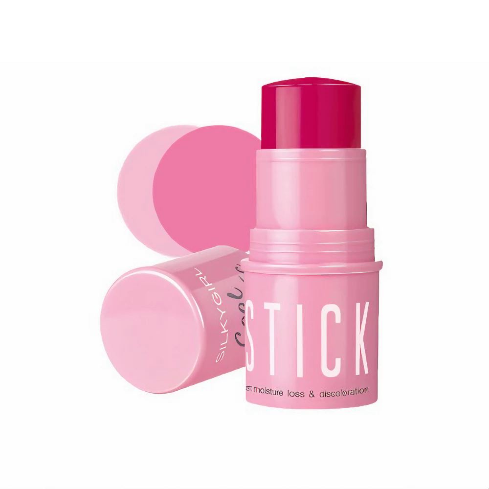 Má hồng Silkygirl dạng thỏi 01/04 màu hồng đào/cam đào 4g