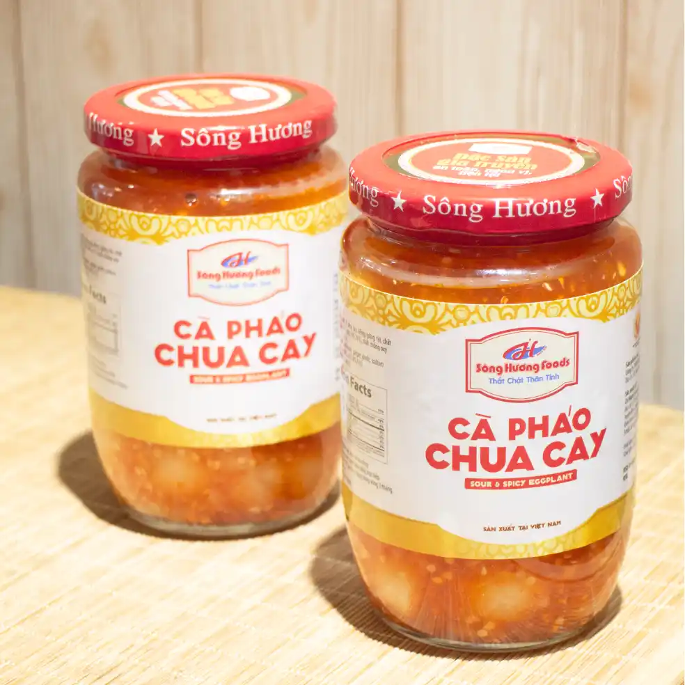 Mắm cà pháo chua cay Sông Hương hũ 390g