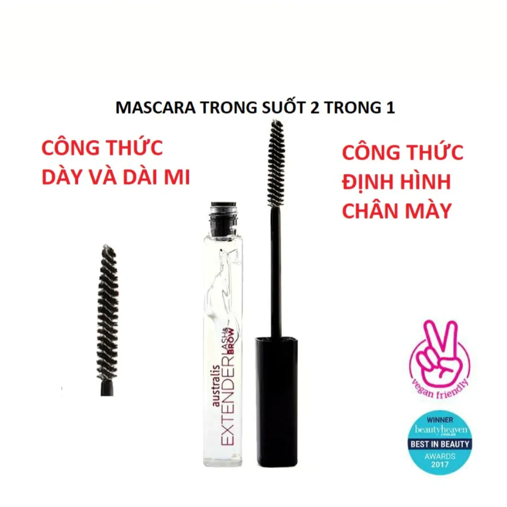 Mascara Australis Clear Lash & Brow Extender 8ml