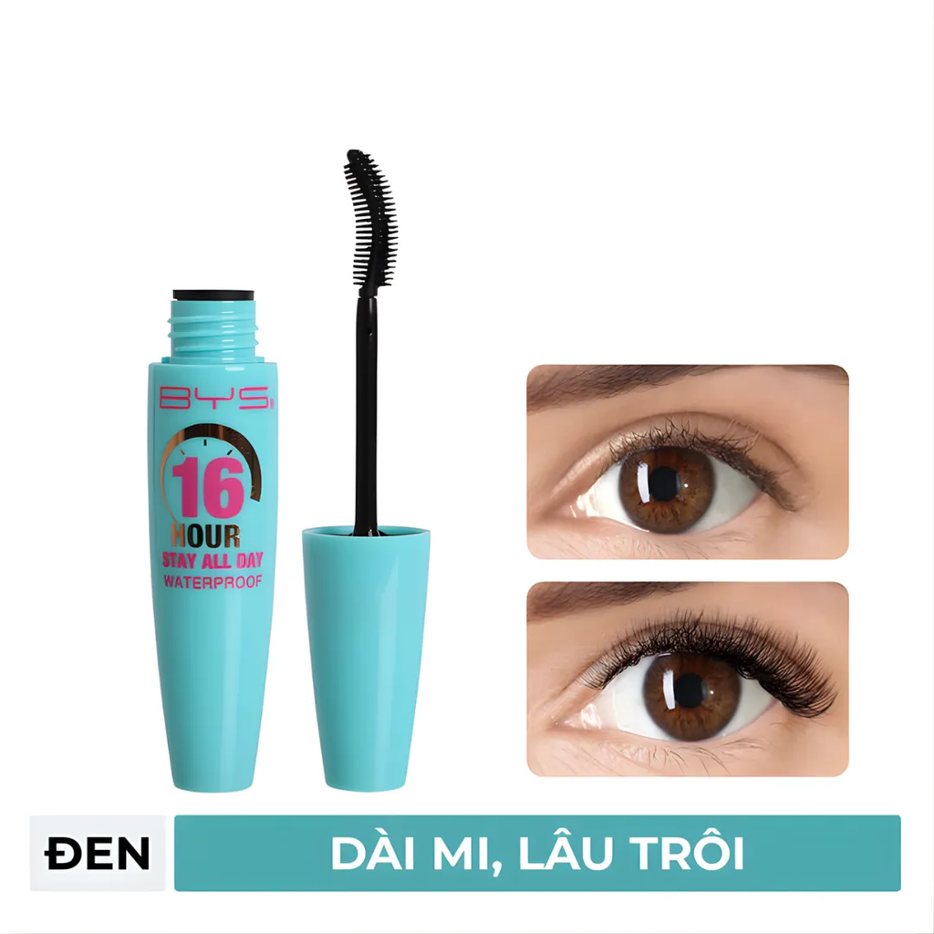 Mascara Bys kháng nước 16h 10ml