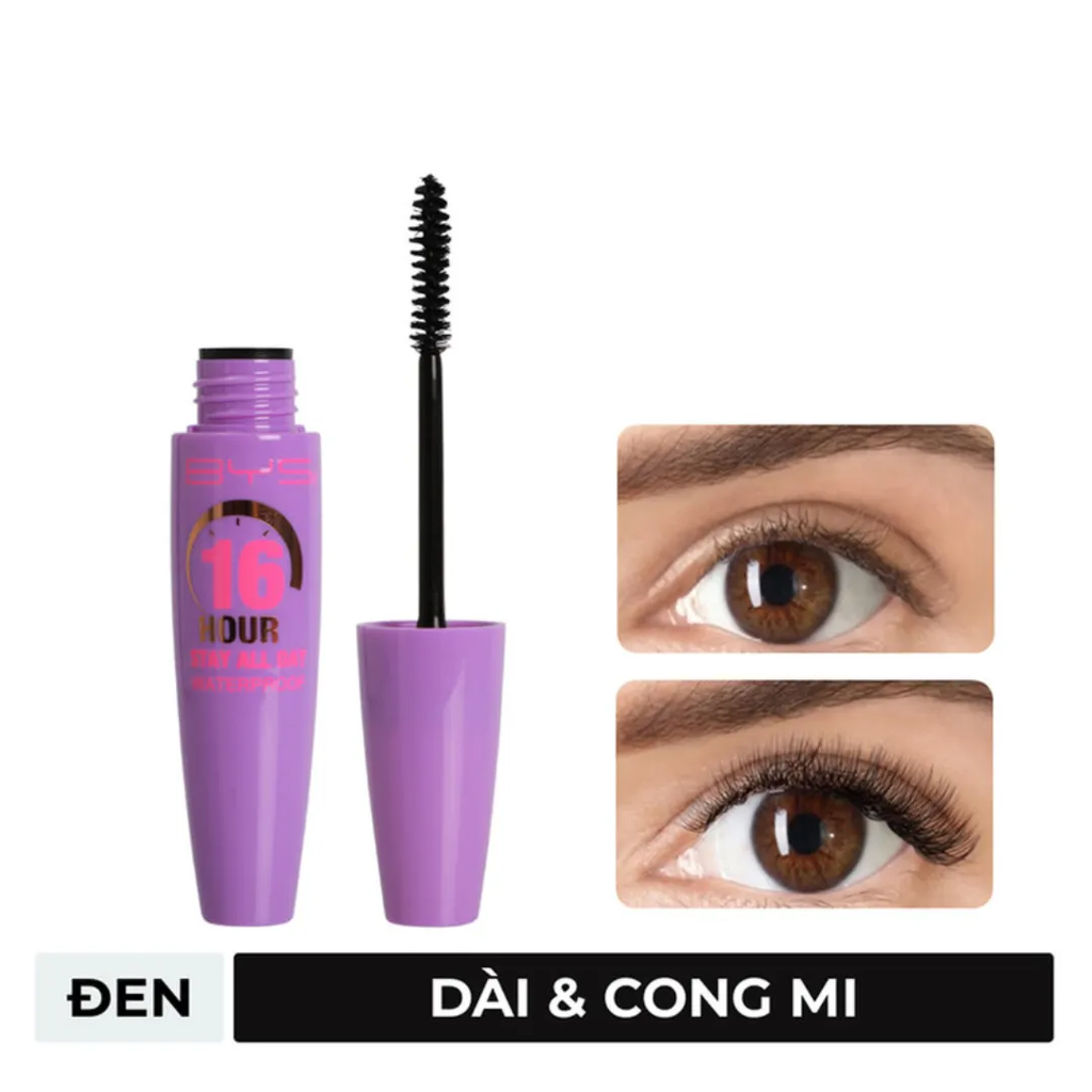 Mascara Bys kháng nước 16h 10ml
