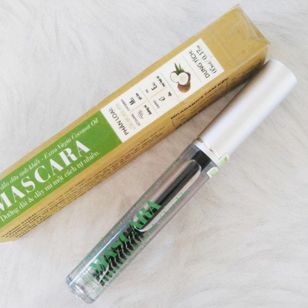 Mascara dưỡng mi Milaganics dầu dừa nguyên chất 5ml