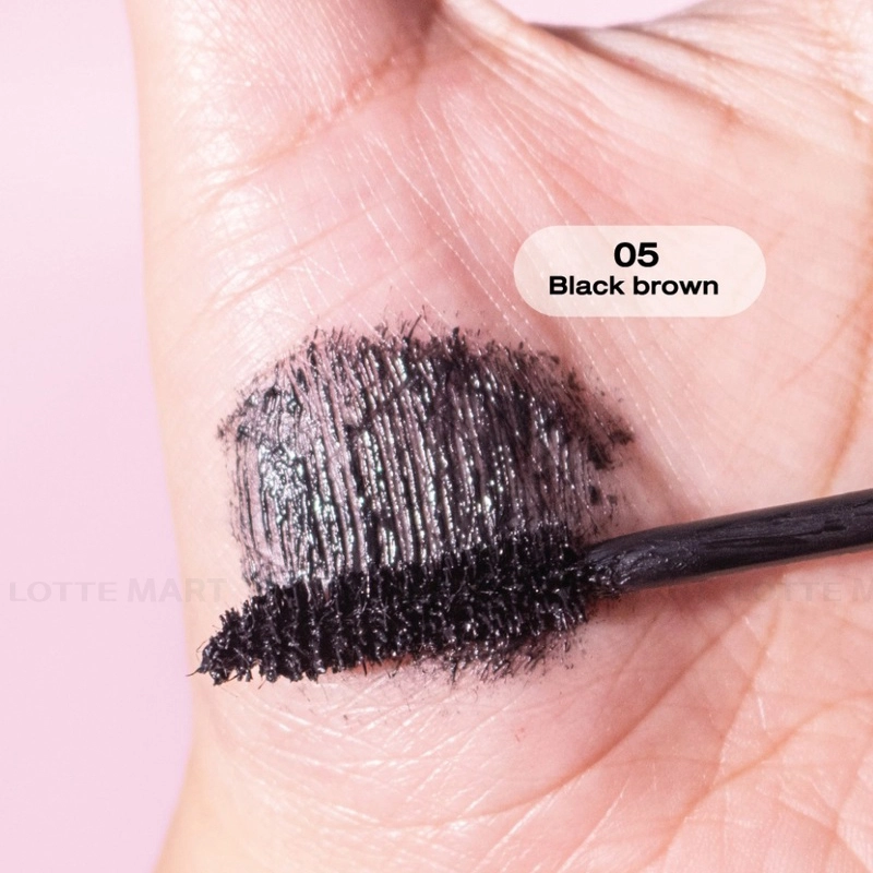 Mascara Lilybyred lâu trôi giữ cong mi màu 05 nâu đen 6g