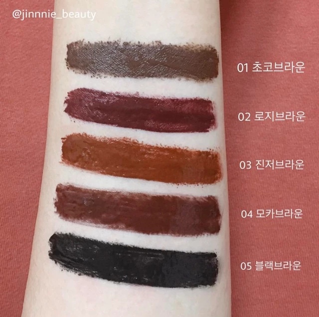 Mascara Lilybyred lâu trôi giữ cong mi màu 05 nâu đen 6g