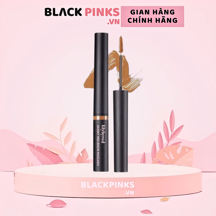 Mascara lông mày Lilybyred lâu trôi - 01 nâu sáng/02 nâu tự nhiên 3.5g