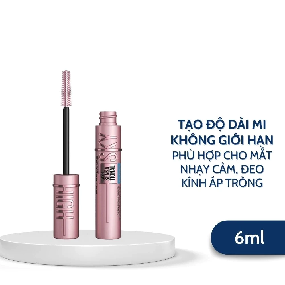 Mascara Maybelline tơi dài mi không giới hạn 6ml