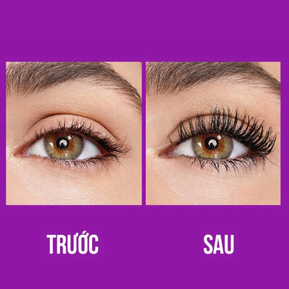Mascara Maybelline uốn mi, nâng mi và làm dày mi 8.6ml