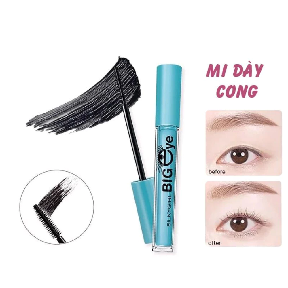 Mascara Silkygirl Big Eye làm dài và cong mi 5ml