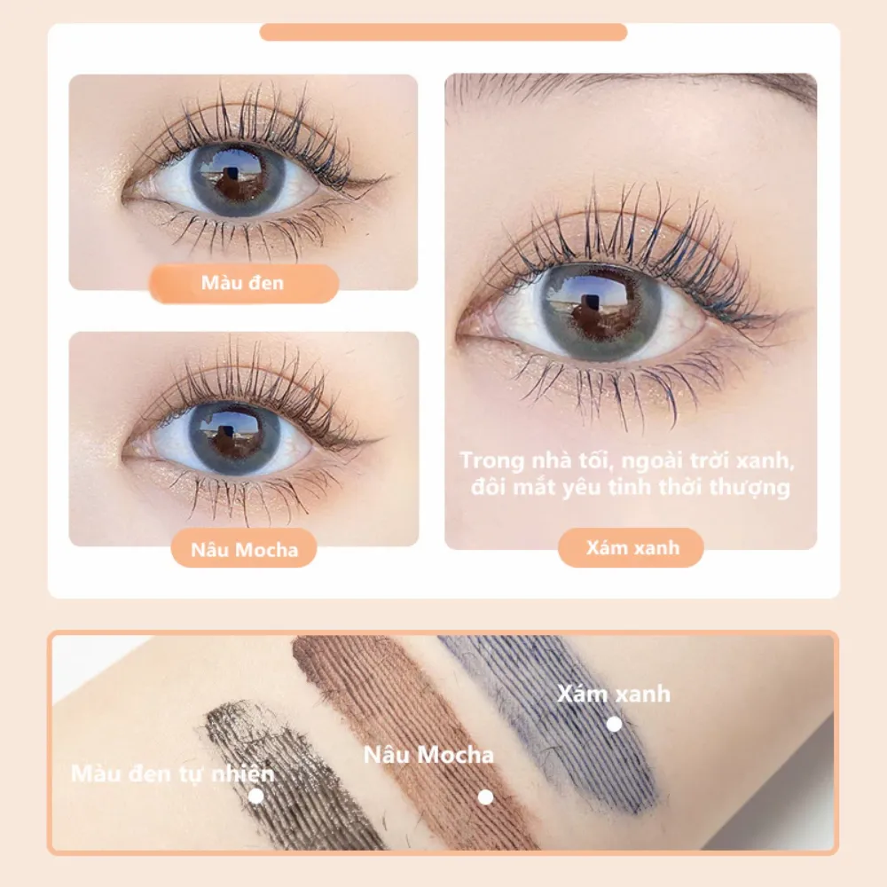 Mascara Ukiss Fireworks định hình mi 5g (nhiều màu)