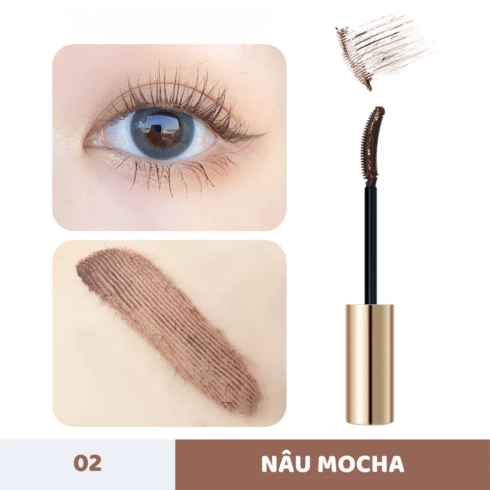 Mascara Ukiss Fireworks làm cong tự nhiên 5g (nhiều màu)