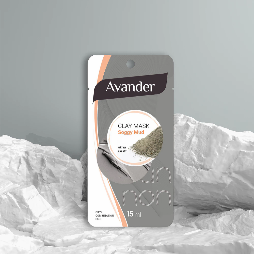 Mặt nạ Avander đất sét bùn non se khít lỗ chân lông 15ml/110g