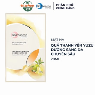 Mặt nạ Bio-Essence Bio Skin Mask quả Thanh Yên/Tảo Biển/hoa Mẫu Đơn 20ml