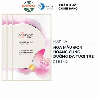 Mặt nạ Bio-Essence Bio Skin Mask quả Thanh Yên/Tảo Biển/hoa Mẫu Đơn 20ml