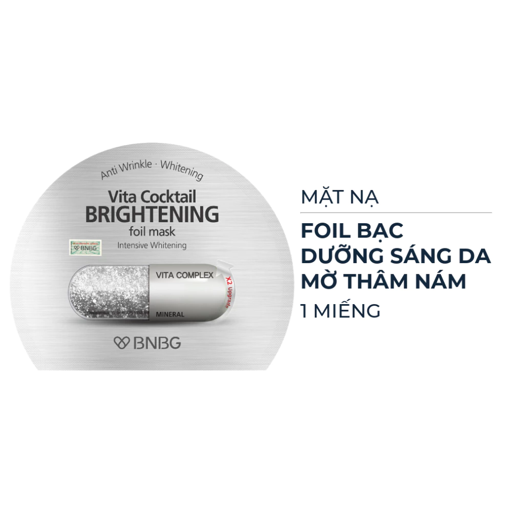 Mặt nạ BNBG dưỡng sáng/dưỡng ẩm/mờ thâm nám 30ml