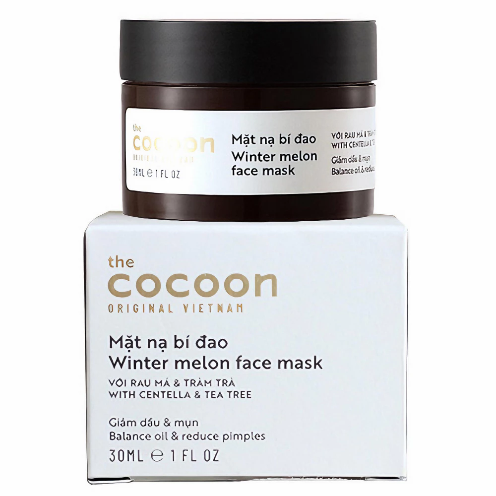 Mặt nạ Cocoon Bí Đao giảm dầu & mụn 30ml