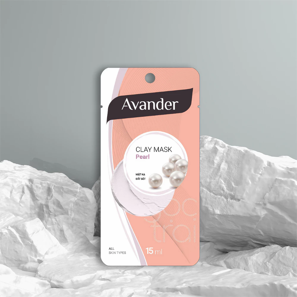 Mặt nạ đất sét Avander Ngọc Trai tươi trẻ làn da 15ml
