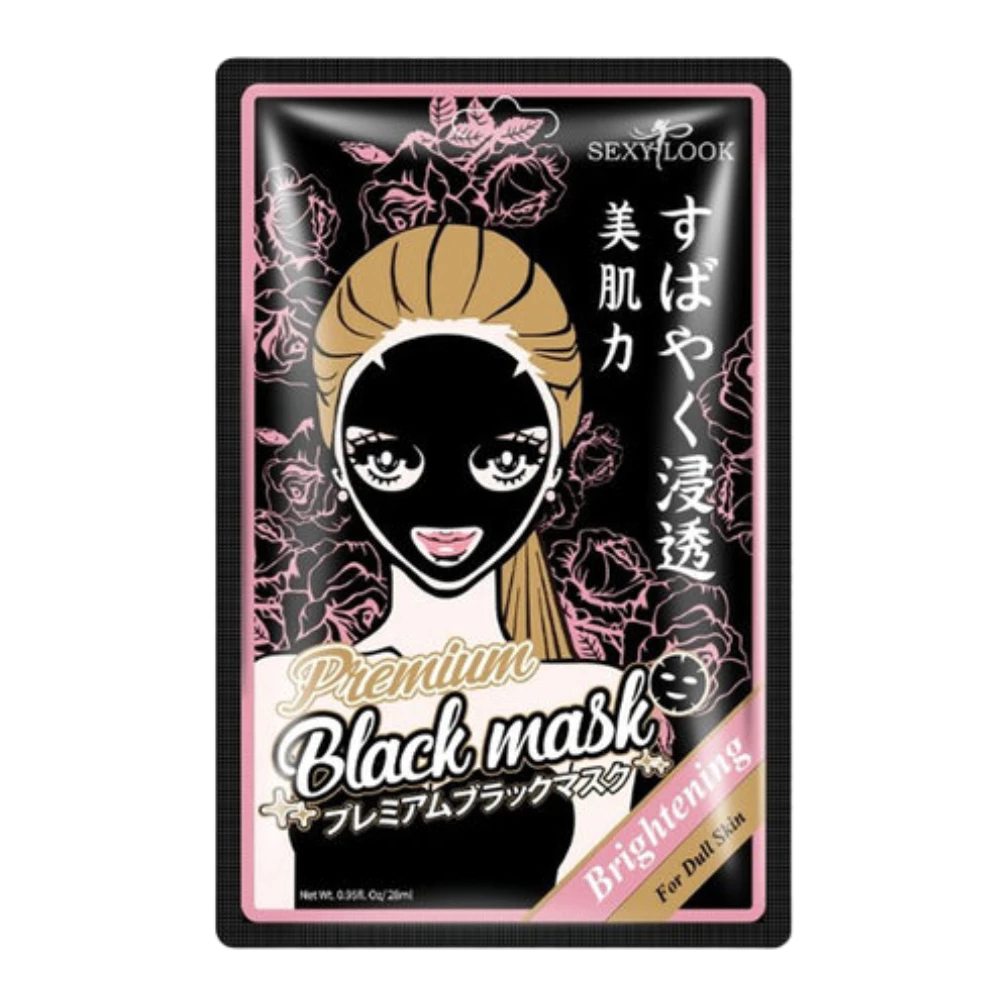 Mặt nạ đen Sexylook tràm trà/ngọc trai/hoa cúc/hoa hồng đỏ 28ml