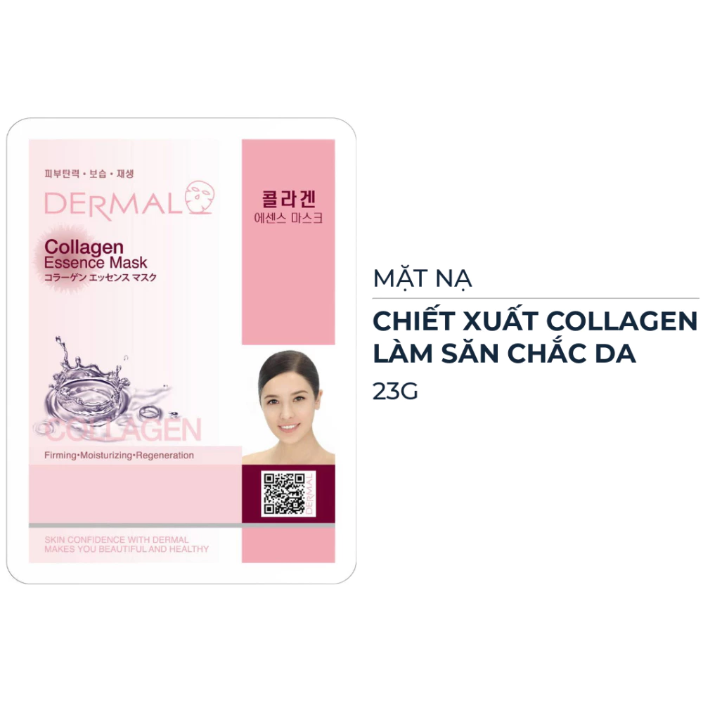 Mặt nạ dưỡng da Dermal chiết xuất nhiều loại 23g