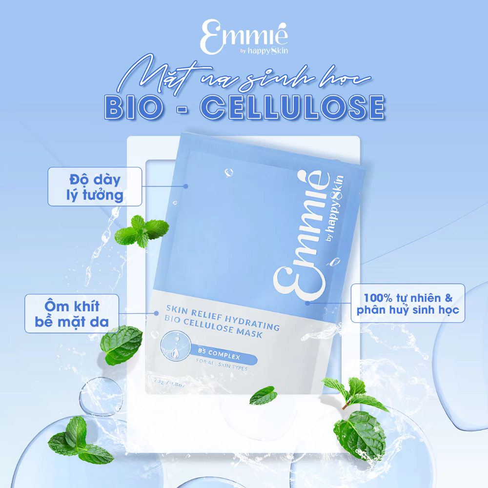 Mặt nạ Emmié phục hồi da/cấp ẩm sâu/dưỡng sáng da 23g