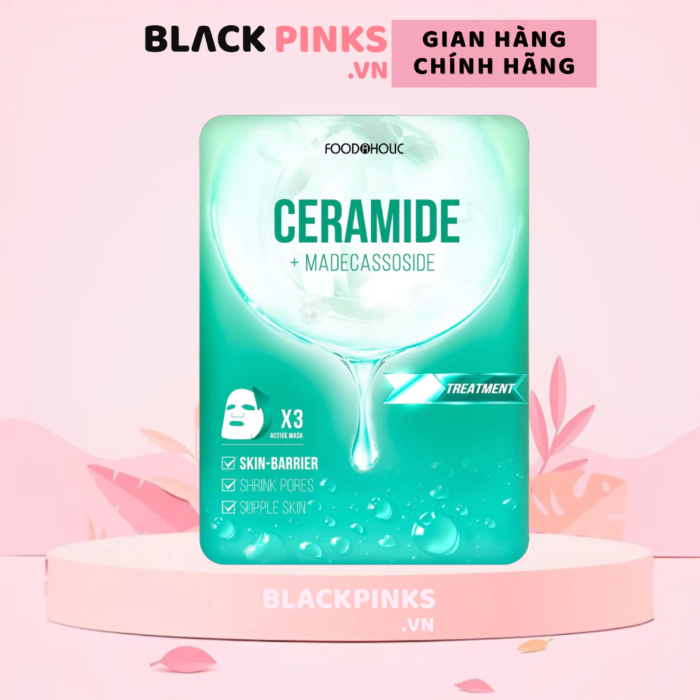 Mặt nạ Foodaholic nicainamide/ ceramide/ probiotics/ bakuchiol/ T.X.A/ glutathione/  Acid 23ml
