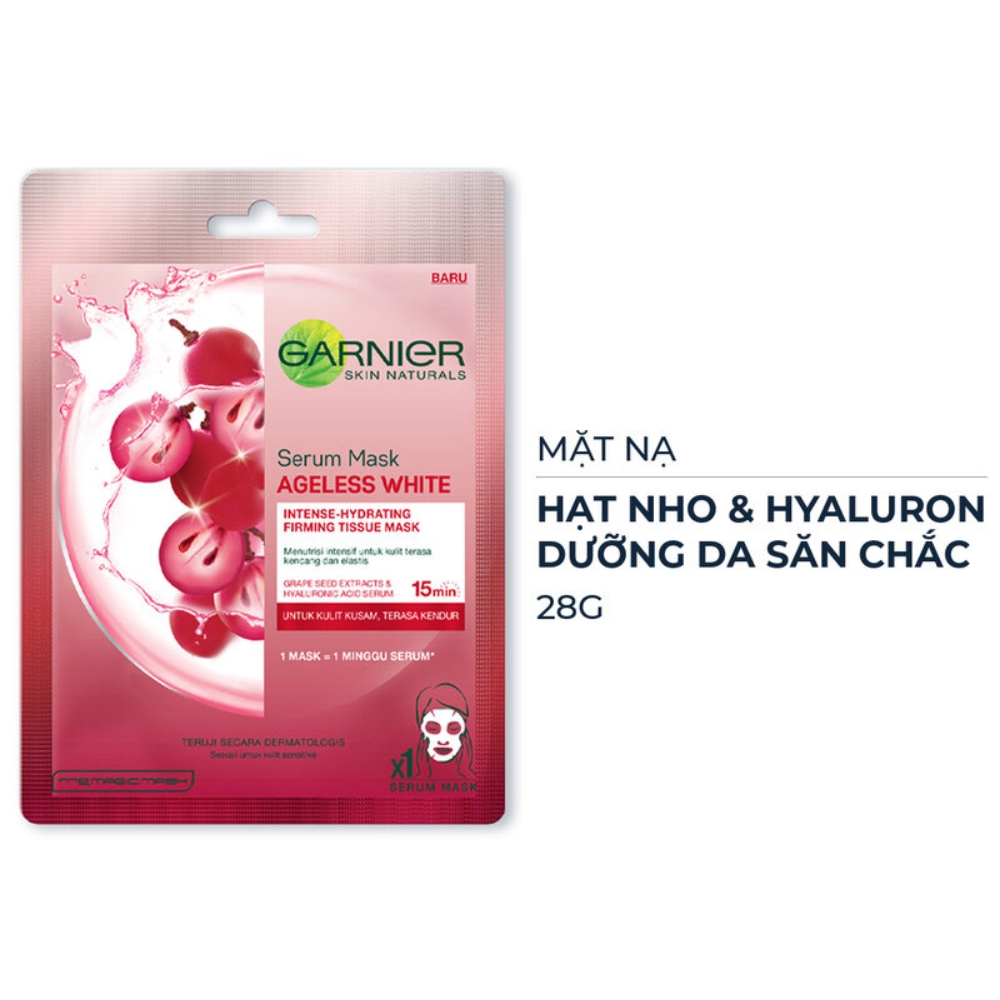 Mặt nạ Garnier nhiều loại 23g