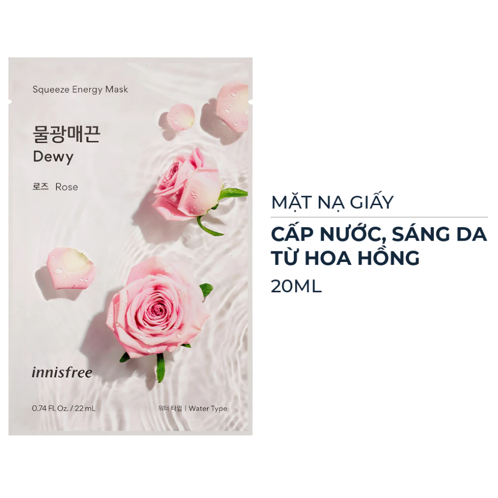Mặt nạ giấy Innisfree nhiều loại 20 - 22ml