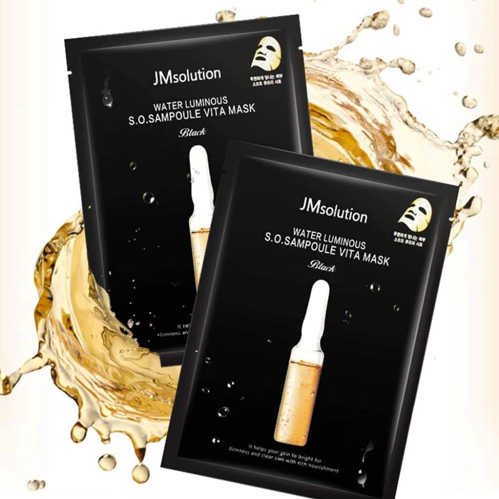 Mặt nạ JMsolution dưỡng sáng và săn chắc da 30ml/kén tằm cấp ẩm và đàn hồi da 35ml/mật ong dưỡng sáng và dưỡng ẩm 30ml