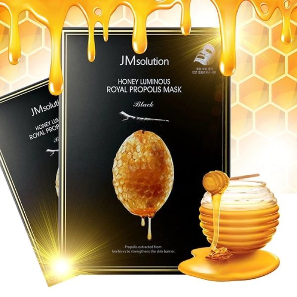 Mặt nạ JMsolution dưỡng sáng và săn chắc da 30ml/kén tằm cấp ẩm và đàn hồi da 35ml/mật ong dưỡng sáng và dưỡng ẩm 30ml