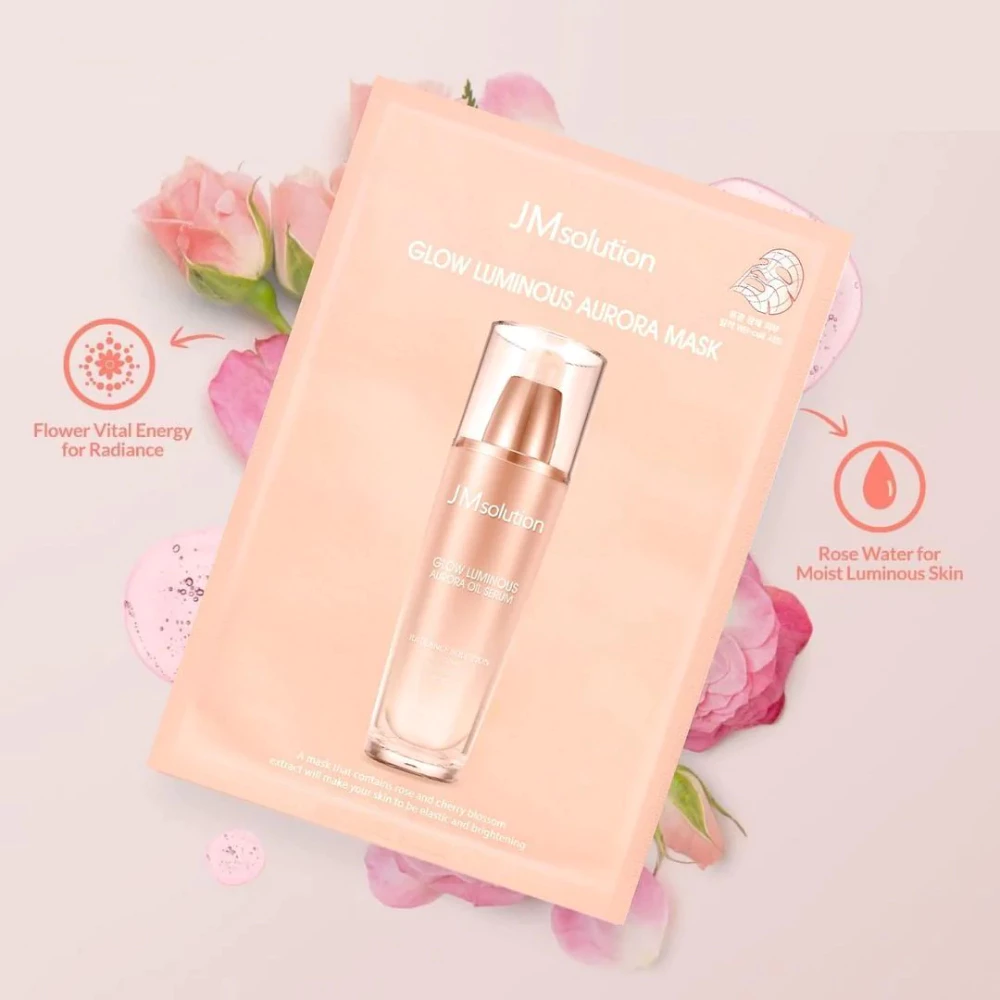 Mặt nạ JMsolution hoa hồng làm săn chắc da 30ml/ngăn ngừa lão hóa da 25ml