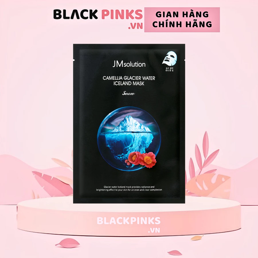 Mặt nạ JMsolution hoa trà iceland dưỡng sáng chuyên sâu/hoa nhung tuyết dưỡng ẩm/hoa cúc alaska cấp ẩm chuyên sâu 30ml