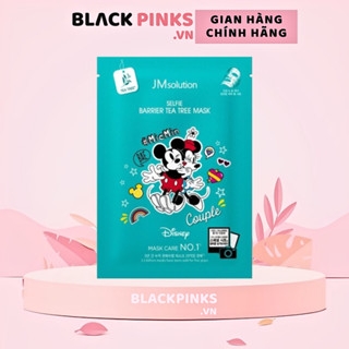 Mặt nạ JMsolution Selfie Mask chiết xuất tràm trà/hoa cúc/collagen/trái cây vitamin/lựu/hoa hồng và cây phục sinh 30ml