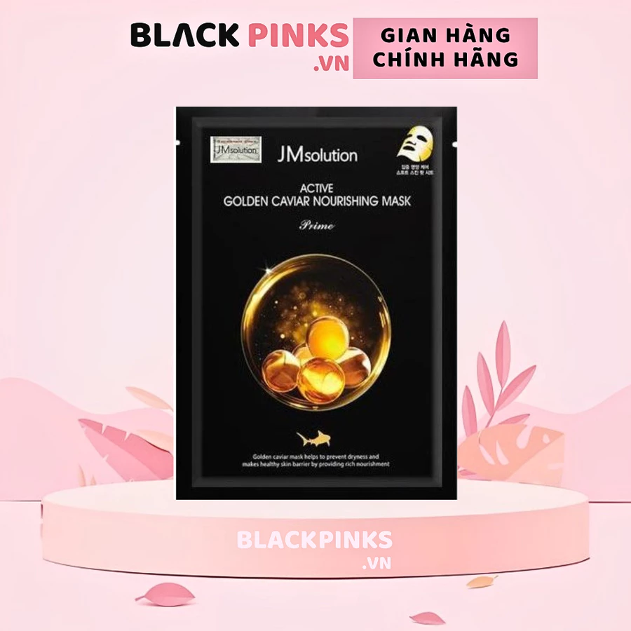 Mặt nạ JMsolution tổ yến dưỡng ẩm/trứng cá tầm phục hồi/sứa biển cấp ẩm/ốc sên hồng dưỡng sáng/tôm ngăn ngừa lão hóa 30m