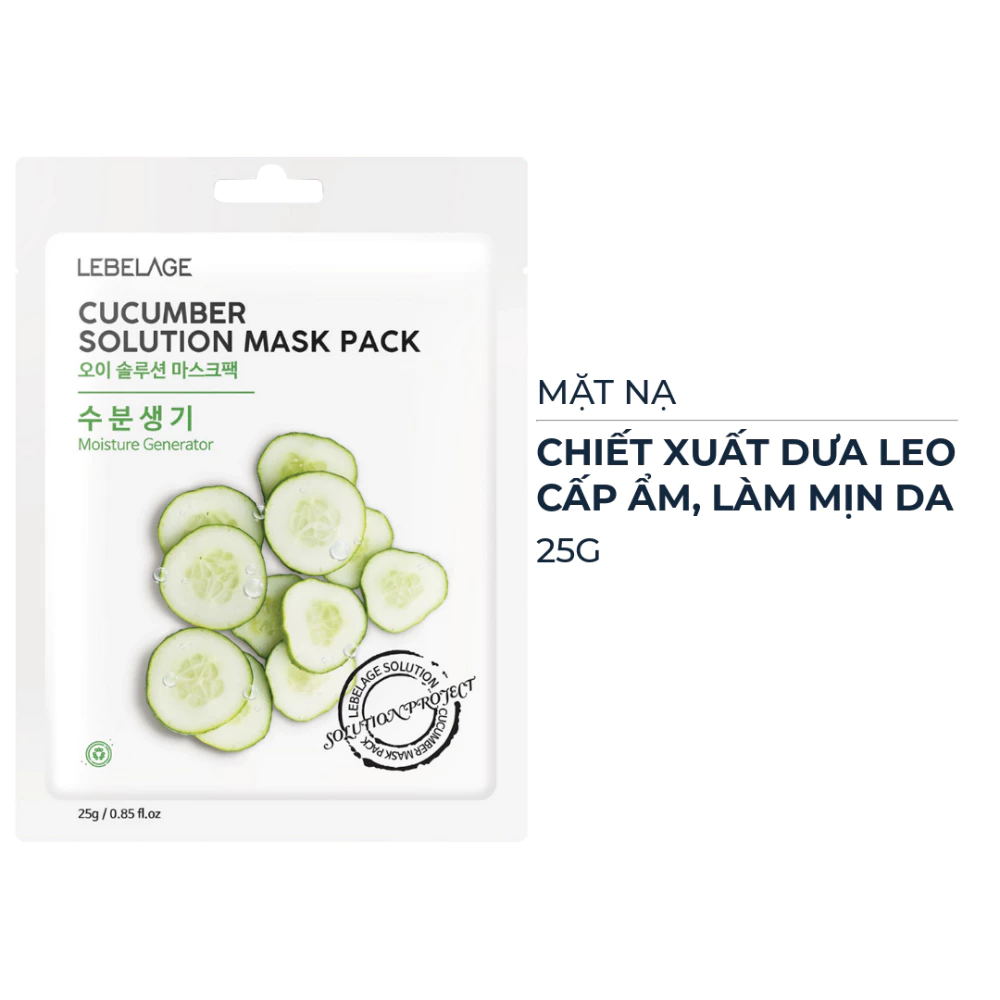Mặt nạ Lebelage nhiều loại 25g