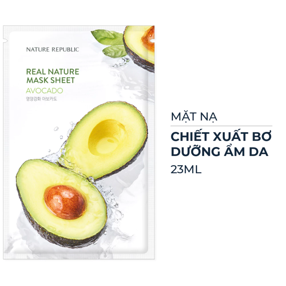 Mặt nạ Nature Republic chiết xuất nhiều loại 23ml