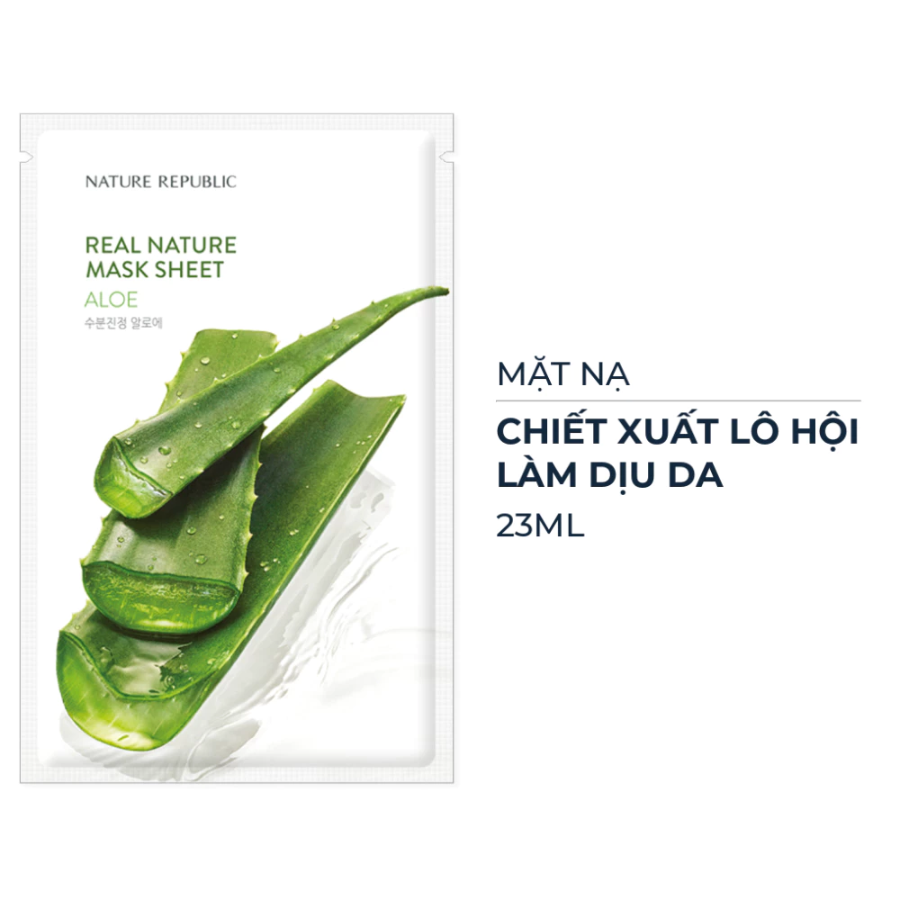 Mặt nạ Nature Republic chiết xuất nhiều loại 23ml