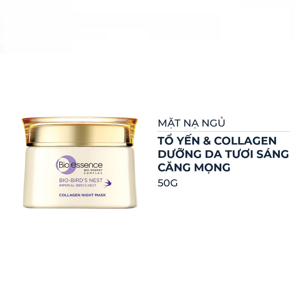 Mặt nạ ngủ Bio-essence dưỡng da tươi sáng căng mọng 50g