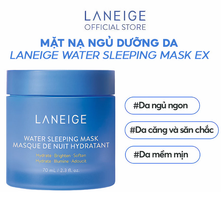 Mặt nạ ngủ Laneige dưỡng ẩm & tăng khả năng tự vệ da 25ml