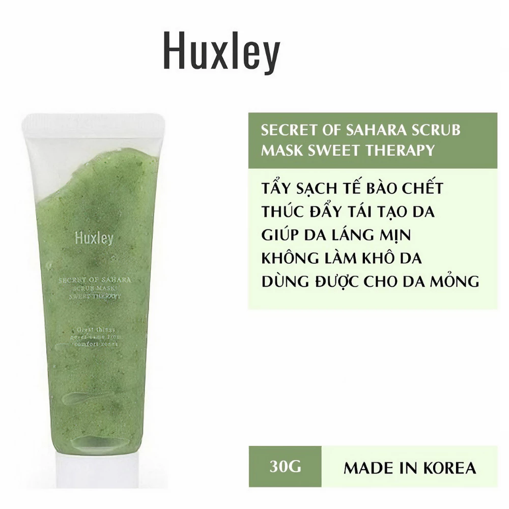 Mặt nạ tẩy tế bào chết Huxley 30g