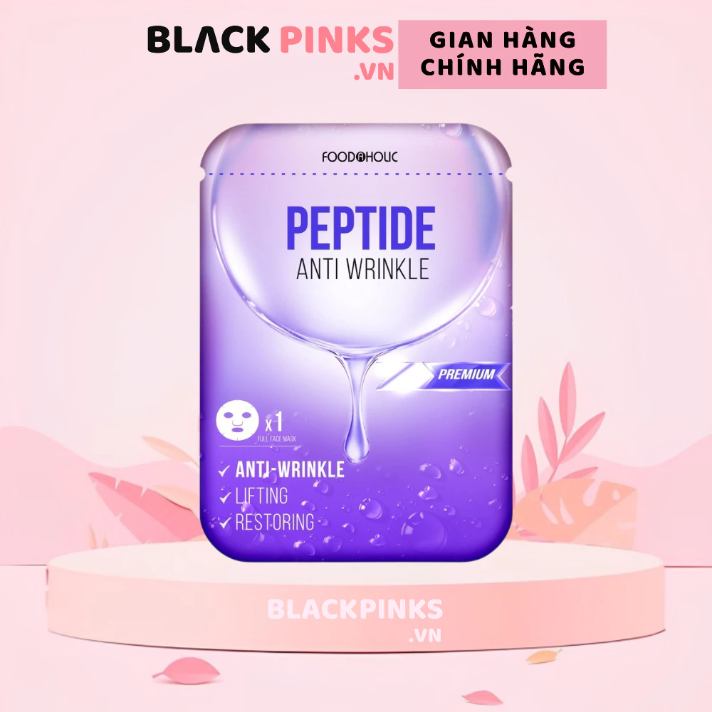 Mặt nạ tinh chất Foodaholic Premium giảm mụn/ cấp ẩm/ dưỡng sáng/ hỗ trợ trẻ hóa 23ml