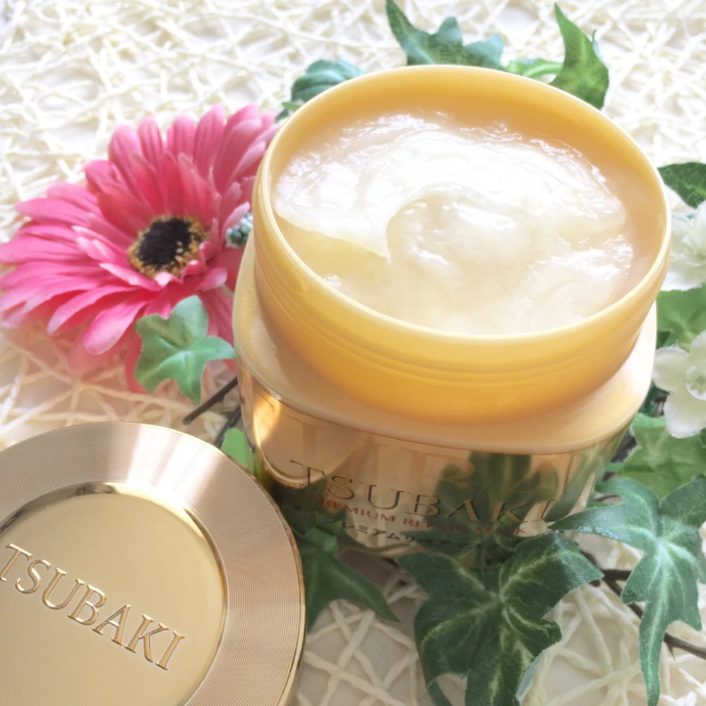 Mặt nạ tóc Tsubaki cao cấp phục hồi hư tổn 180g