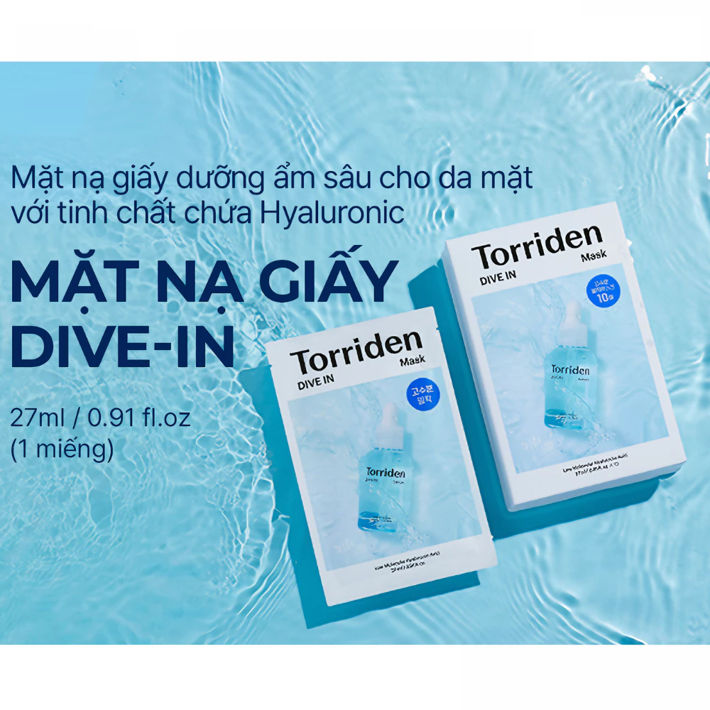 Mặt nạ Torriden dưỡng ẩm sâu cho da 27ml.