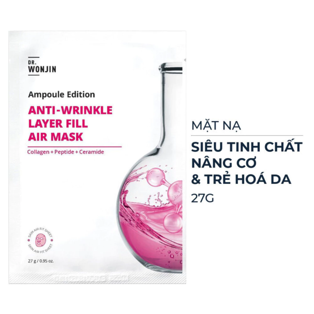Mặt nạ WonJin siêu tinh chất cấp ẩm/phục hồi/nâng cơ, trẻ hóa da 27g.