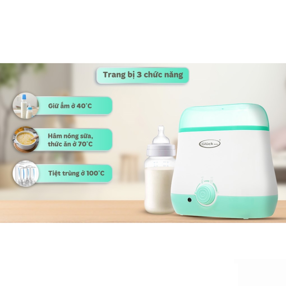 Máy hâm sữa Gluck Baby GN05 - Màu ngẫu nhiên