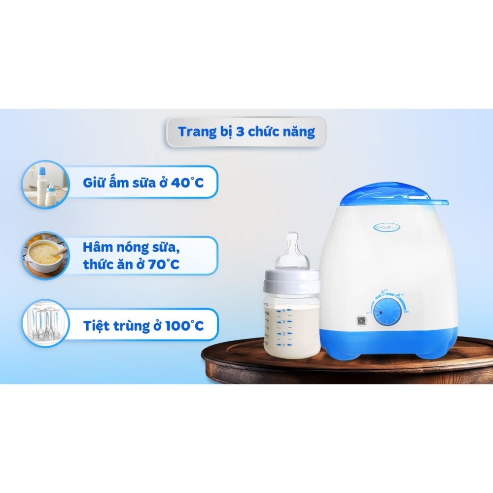 Máy hâm sữa Gluck Baby GN07