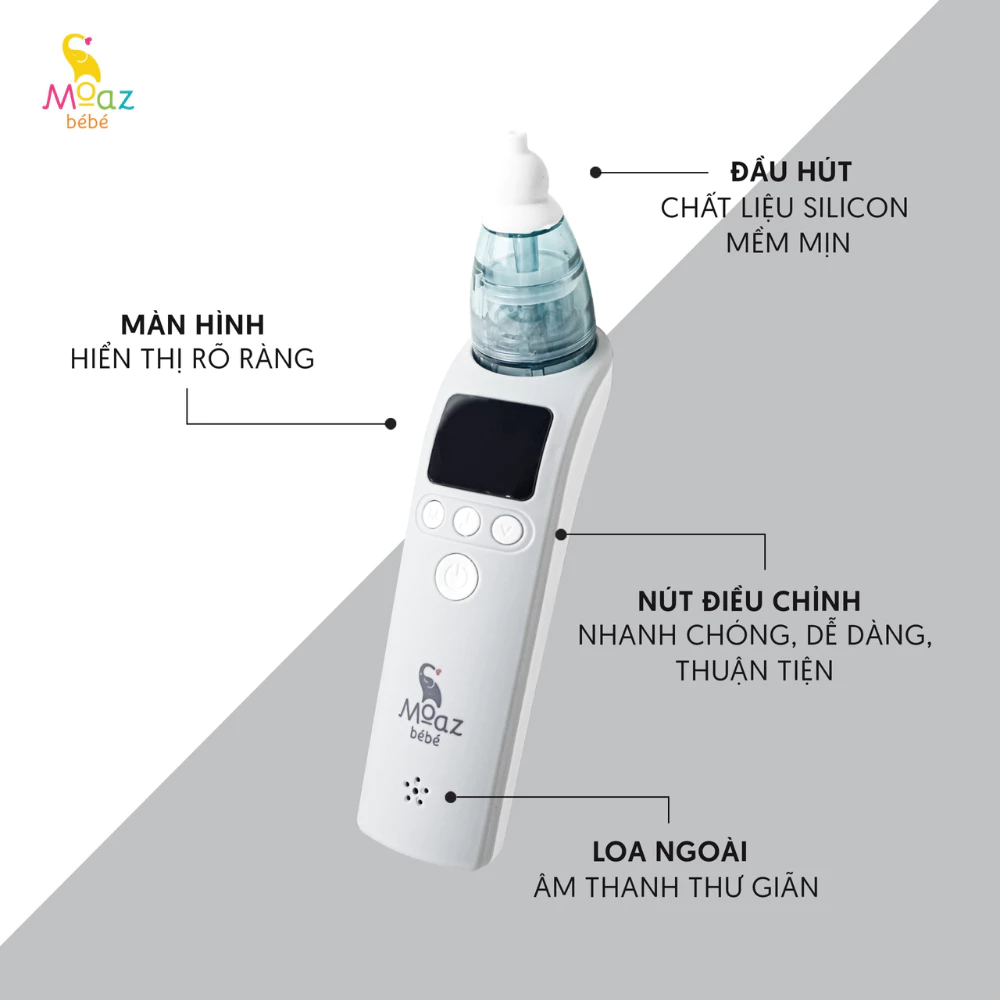 Máy hút mũi cầm tay Moazbebe MB010