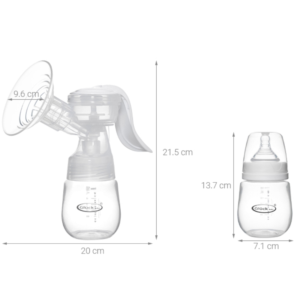 Máy hút sữa bằng tay Gluck Baby GP22-1