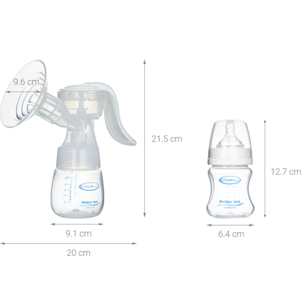 Máy hút sữa bằng tay Gluck Baby GP22-2