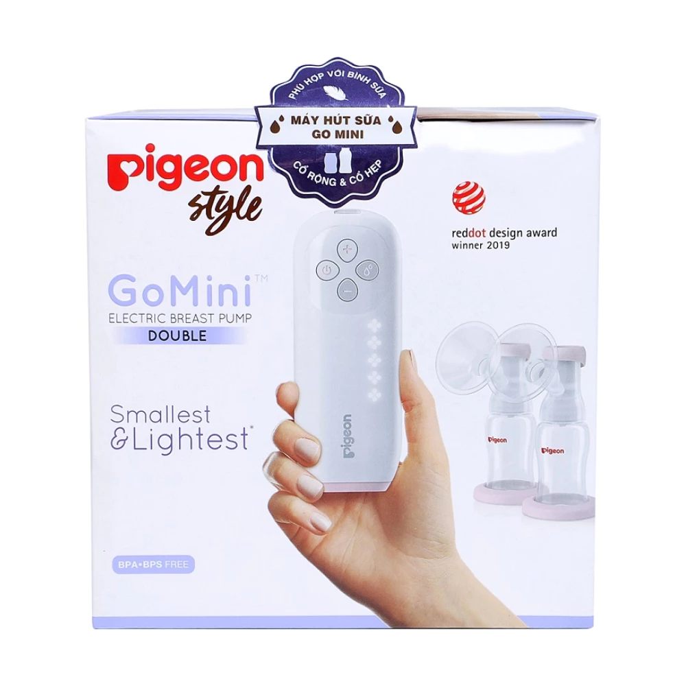 Máy hút sữa điện đôi Pigeon GoMini