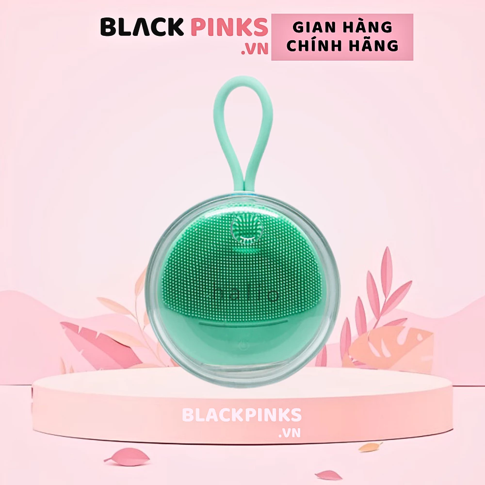 Máy rửa mặt Halio dành cho da nhạy cảm - màu xanh mint/màu hồng nhạt